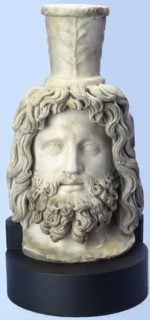 Head of Serapis, the lord of the dead. Artist: Unknown