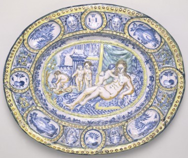 Delft charger, 1675. Artist: Unknown