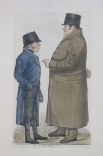 'A - Contract', 1818. Artist: Richard Dighton