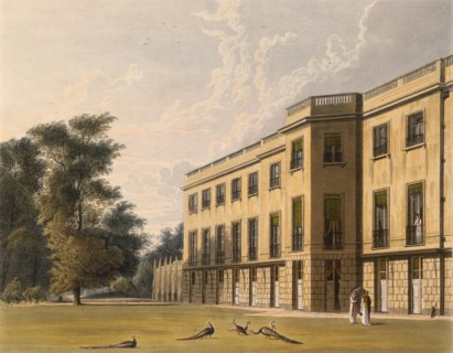 South entrance of the Carlton House, Westminster, London. Artist: Unknown