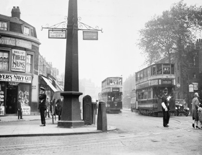 Cambridge Heath Road, Hackney, London, 1930. Artist: Unknown