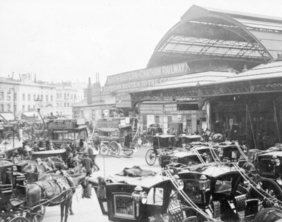 Victoria Station, Westminster, London, c1904. Artist: Unknown