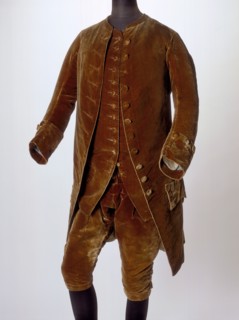 Suit worn by David Garrick, c1760. Artist: Unknown