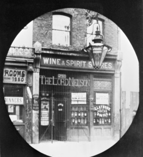 The Lord Nelson off-licence. Artist: John Galt