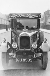A Morris Cowley 10 cwt being used as a delivery van for Lyons, (1930s?) Artist: Unknown
