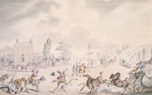 'Kew Bridge', Kew, London, 1819. Artist: Thomas Rowlandson