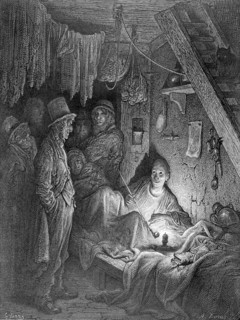 'Opium Smoking-The Lascar's Room in "Edwin Drood"', 1872. Creator: Albert Doms.