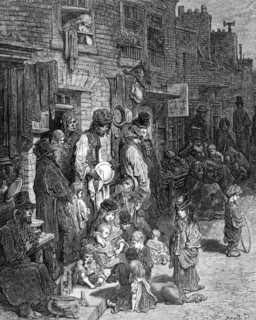 'Wentworth Street, Whitechapel', 1872. Artist: A Bertrand