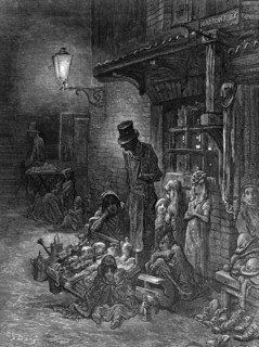 'Houndsditch', 1872.  Creator: Héliodore Joseph Pisan.