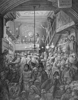 'Billingsgate - Early Morning', 1872. Creator: Albert Doms.