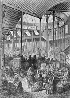 'Borough Market', 1872. Artist: Adolphe François Pannemaker