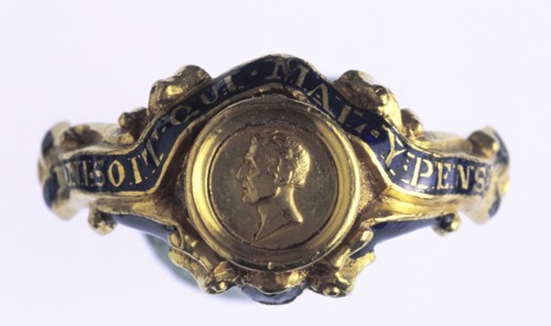 Commemorative ring of the Duke of Wellington, 1852. Artist: Unknown