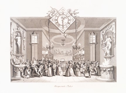 'Masquerade Ticket', 18th century. Artist: Unknown