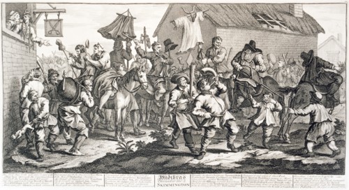'Hudibras encounters the Skimmington', 18th century. Artist: William Hogarth