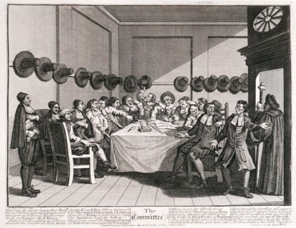 'The Committee', 18th century. Artist: William Hogarth