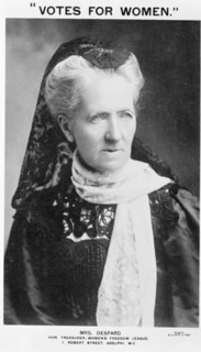Charlotte Despard, c1909. Artist: Unknown