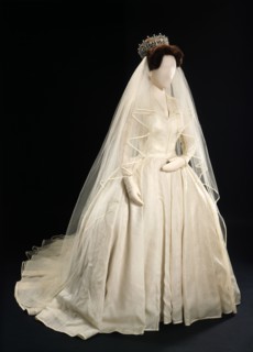 Princess Margaret's Wedding Dress, 1981. Artist: Unknown