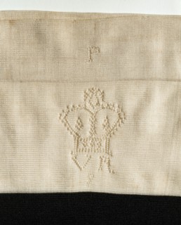 Detail of Queen Victoria's cipher, c1838-c1901. Artist: Unknown