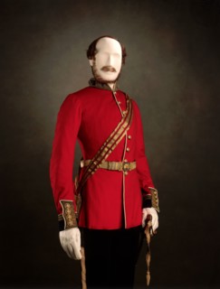Uniform worn by Prince Albert as Colonel of the Grenadier Guards, 1857. Artist: Unknown