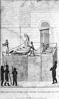 Execution of the Cato Street Conspirators, May 1st 1820. Artist: George Theodore Wilkinson