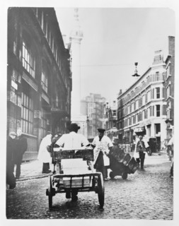 Billingsgate Market, London, (c1930s?). Artist: Unknown