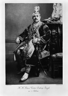 HH Prince Victor Duleep Singh as Akbar, c1900. Artist: Unknown