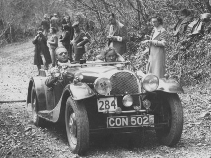 1937 Morgan in the MCC Land's End Trial, 1939. Artist: Unknown