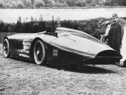 Sunbeam 1000 hp car, 1927. Artist: Unknown