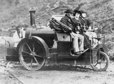 Rickett's steam carriage, 1860. Artist: Unknown