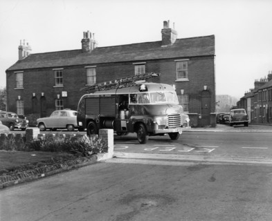 1950 Bedford S type fire engine, (c1950?). Artist: Unknown