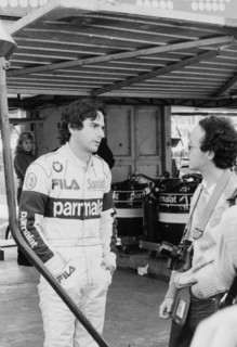 Nelson Piquet, Grand Prix of Europe, Brands Hatch, Kent, 1983. Artist: Unknown