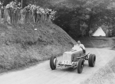 Raymond Mays in an ERA car, c1934-c1939. Artist: Unknown