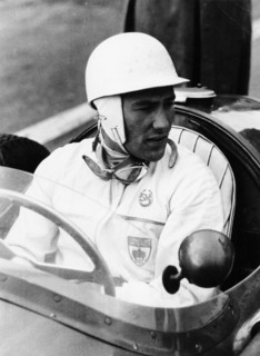 Stirling Moss at Goodwood, 1954. Artist: Unknown
