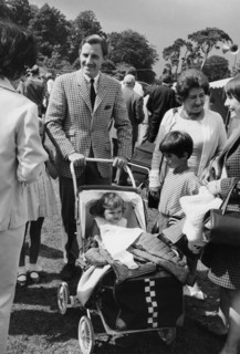 Graham Hill with his family, c1968. Artist: Unknown