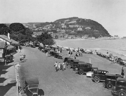 Seaside resort of Minehead, Somerset, early 1930s. Artist: Unknown