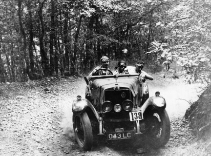 Marcus Chambers driving an RM Sport in a Brighton-Beer trial, c1925. Artist: Unknown