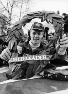 Ari Vatanen, the World Rally Champion, 1981. Artist: Unknown