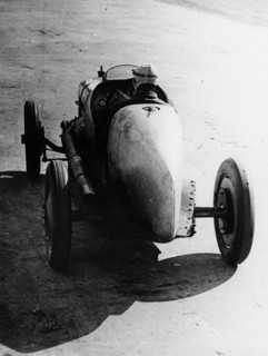 Pietro Bordino driving away in a 2 litre Fiat, 1924. Artist: Unknown
