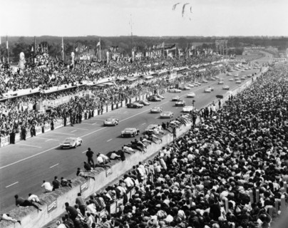 Start of the Le Mans 24 Hour race, France, 1965. Artist: Unknown