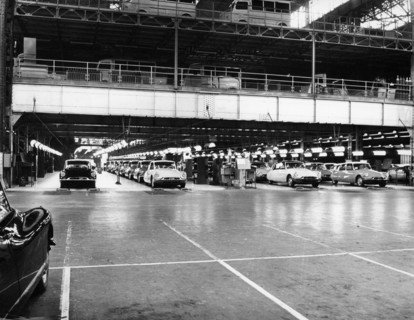 Citroen Production line, 1960. Artist: Unknown