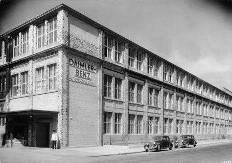 The Daimler-Benz factory, Stuttgart, Germany, c1950. Artist: Unknown