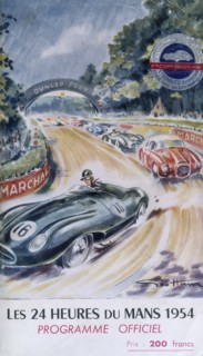 The official programme for Le Mans 24 Hours, 1954. Artist: Unknown