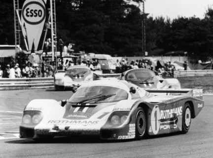 Porsche 956 driven By Jacky Ickx and Derek Bell, 1982. Artist: Unknown