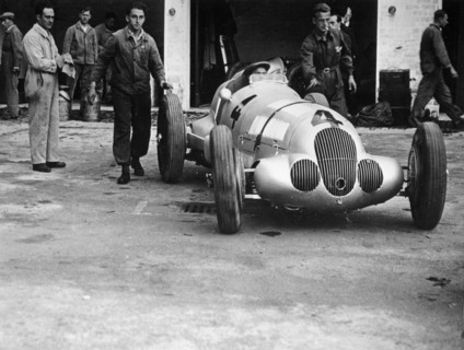 Mercedes-Benz W125 Grand Prix car, 1937. Artist: Unknown
