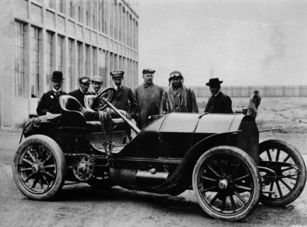 Mercedes 90 hp car, c1930-c1904. Artist: Unknown