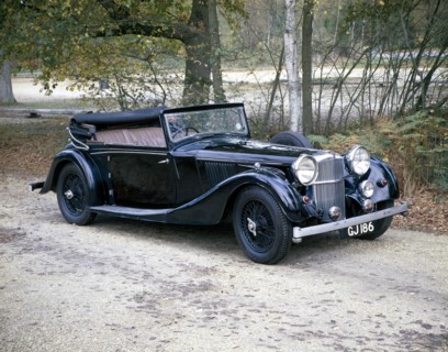 1937 Alvis Speed 25. Artist: Unknown