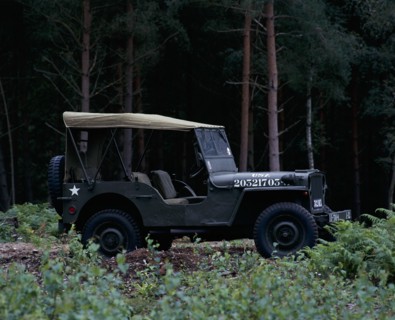 A 1943 Willys Jeep. Artist: Unknown