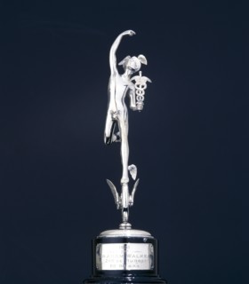 Junior TT winner's trophy for 1931. Artist: Unknown