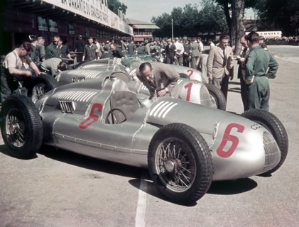 1938 Auto Unions, (c1938?). Artist: Unknown