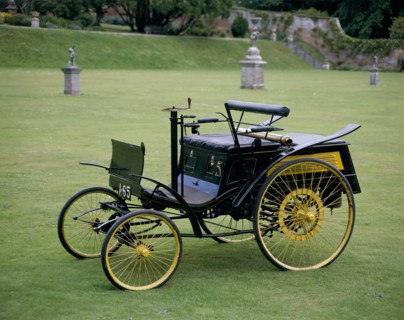 An 1894 Benz Velo. Artist: Unknown
